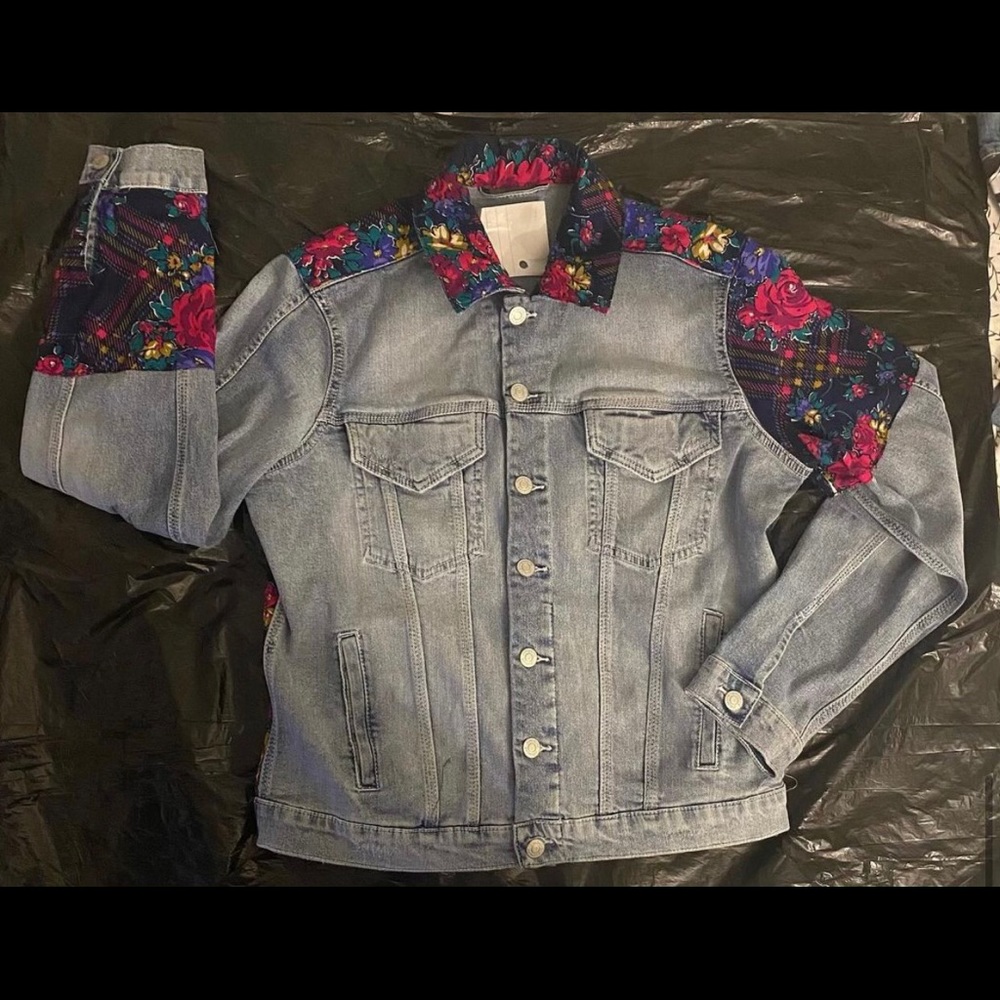 Custom Novel denim jacket